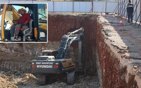 Denizli’de göçük altında kalan kepçe operatörü hayatını kaybetti