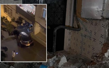 Gaziosmanpaşa’da otomobil doğal gaz kutusuna çarptı! 3 katlı bina tahliye edildi