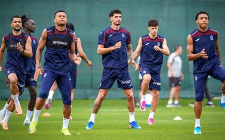 Trabzonspor'da yeni sezon hazırlıkları sürüyor
