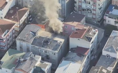 Bağcılar'da evlat dehşeti! İstediği reddedilince evi ateşe verdi