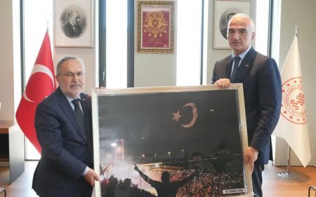 Bakan Ersoy 15 Temmuz Derneği heyetini ağırladı
