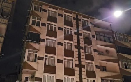 Bahçelievler’de kolonlarından sesler gelen bina tahliye edildi
