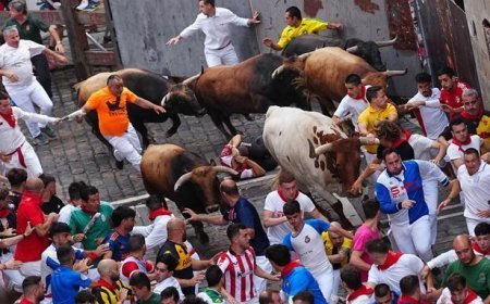 İspanya'da San Fermin faciası! Boğalar sokaklarda: En az 70 yaralı