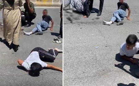 Ağrı'da korkunç kaza! Çocukları ezip başka araca binerek kaçtı
