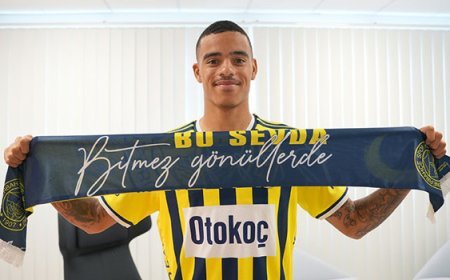Fenerbahçe, Mason Greenwood'u resmen duyurdu! Formayı giydi, taraftara seslendi