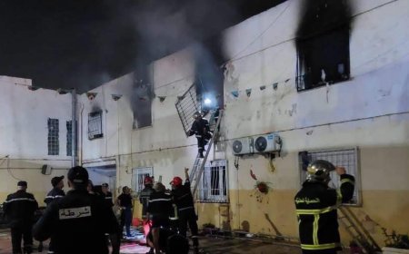 Cezayir'de yetimhanede yangın felaketi! Aralarında çocukların da olduğu 11 kişi öldü