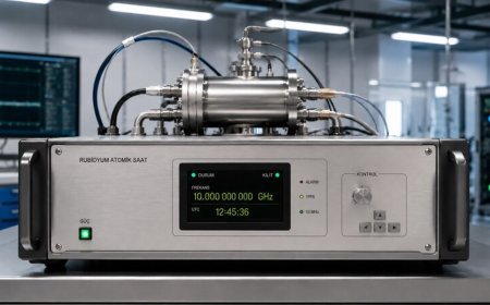 Türkiye'nin yerli atomik saati uzaya fırlatıldı