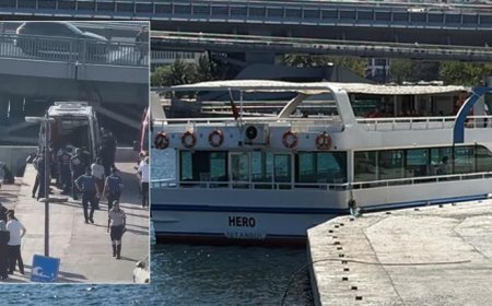 Haliç'te tur teknesi faciası! Köprü ayağına çarpan tekneden denize düşmüştü... Cansız bedeni bulundu