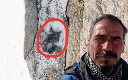 200 metre sürüklendi, ipte asılı kaldı! Türk dağcının son anlarına ait izler ortaya çıktı