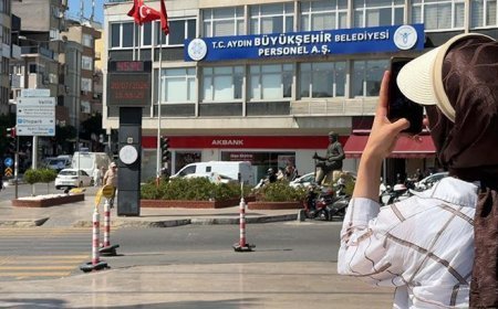 İlçede sıcaklık 5 dakikada 3 derece arttı! Sokaklar boşaldı