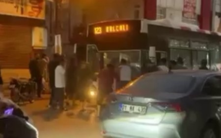 10 kişi belediye otobüsü şoförüne saldırdı