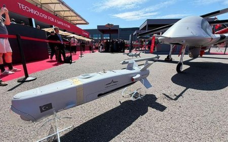 Baykar ile Leonardo, ortak üretim İHA'sını yeni adıyla Farnborough'da görücüye çıkarttı