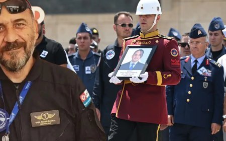Helikopter kazasında hayatını kaybeden pilota acı veda