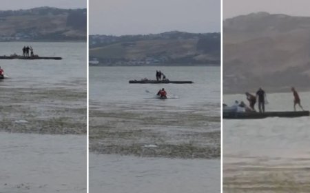 Fırtınada korku dolu an. Balıkçıları izindeki itfaiye amiri kurtardı