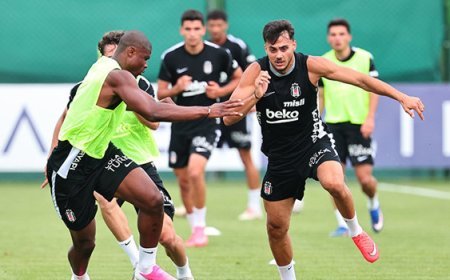 Beşiktaş'ta Midtjylland maçı hazırlıkları başladı