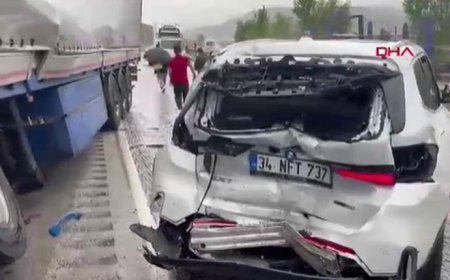 Kastamonu’da 3 araç birbirine girdi! 1 ölü, 6 yaralı