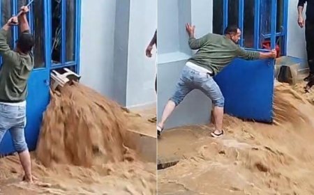 Kastamonu'da şiddetli sağanak hayatı felç etti! Cide'de sel suları 1 metreyi buldu, çok sayıda ev ve iş yerini su bastı