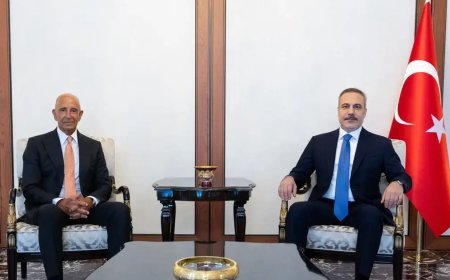 Dışişleri Bakanı Fidan, ABD Büyükelçisi Barrack ile görüştü
