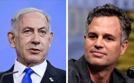 Mark Ruffalo'dan Netanyahu'ya çok sert sözler! 'Sen manyak bir katilsin'