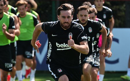 Beşiktaş Midtjylland maçının hazırlıklarını sürdürdü