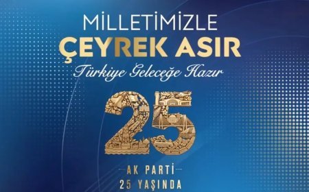 AK Parti'den 25. yıl logosu