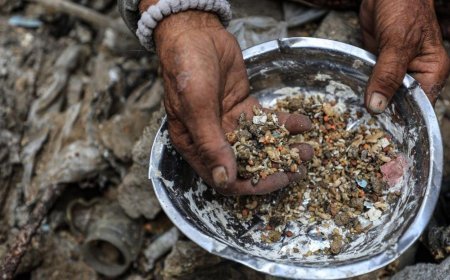Gazze'de açlık kuyruğu! 'Sabah 10'dan öğleden sonra 3'e kadar bekliyorum'