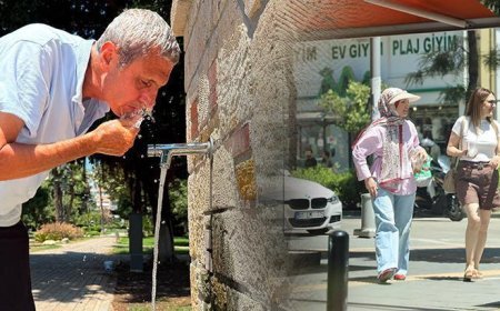 Adana'da hissedilen sıcaklık çıldırttı: Direksiyonu eldivenle tutuyoruz