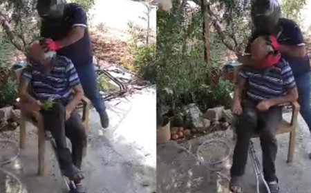 İntikam için yıllar sonra geldi. Yaşlı adamın boynunu kırmaya çalıştı