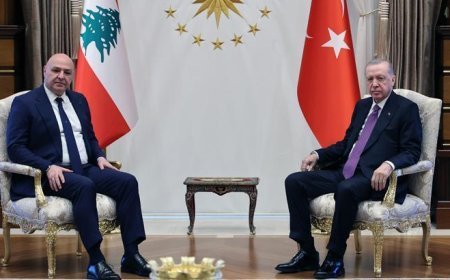 Lübnan Cumhurbaşkanı Ankara'da! Erdoğan: Orta Doğu'da barış hedefimizden en fazla faydayı Lübnan görecek