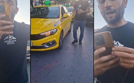 Taksiciler arasında yolcu kavgası! İkisi aynı anda kayıt açtı: Zorbalık mı yapacaksın