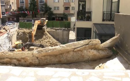 Kağıthane'de korku dolu anlar. Mutfağı artık balkon oldu