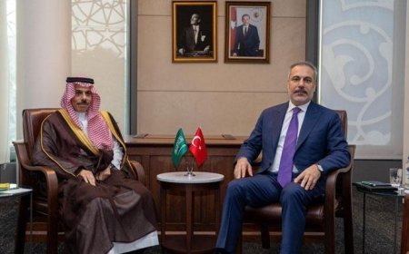 Dışişleri Bakanı Hakan Fidan, Faysal bin Ferhan Al Suud ile görüştü