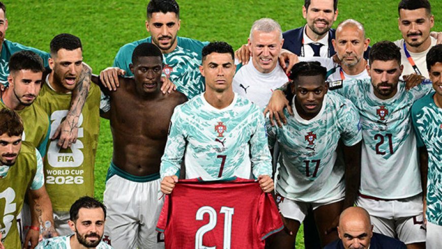 Portekiz-Hırvatistan maçı sonrası Ronaldo'dan duygusal konuşma: Jota'nın ışığı bizi aydınlatıyor