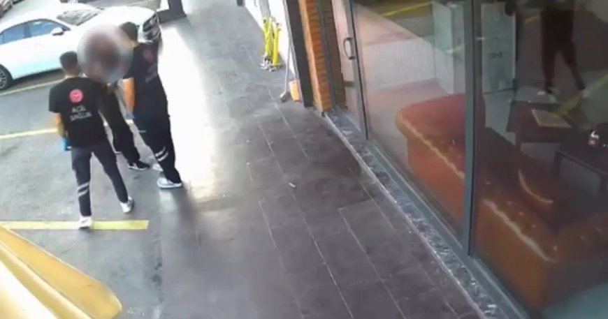 Alkollü olduğu iddia edilen kadın, sağlık ekiplerine saldırdı