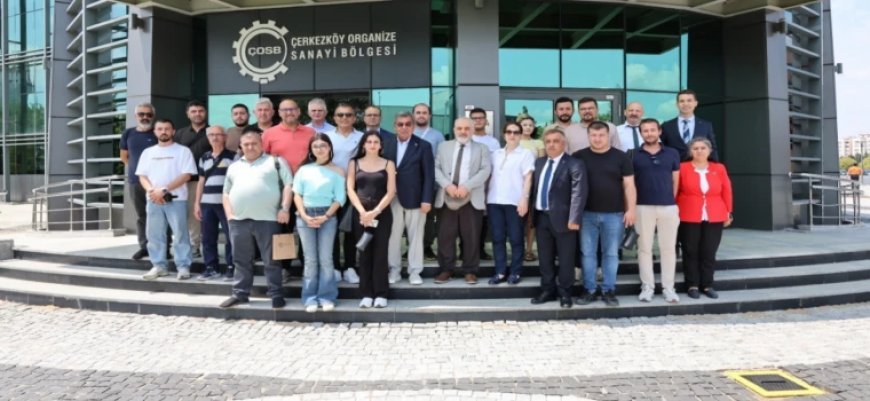ÇOSB MESLEKİ VE TEKNİK ANADOLU LİSESİ TANITILDI