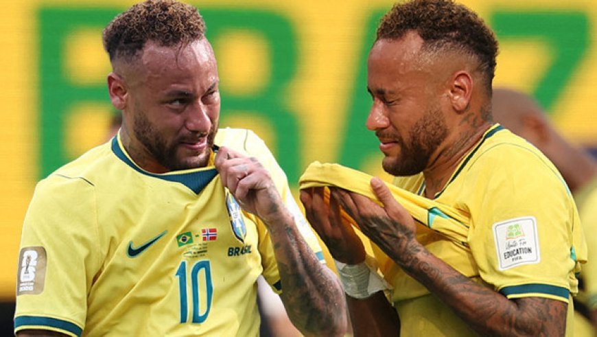 Brezilya elendi, Neymar gözyaşlarına boğuldu!