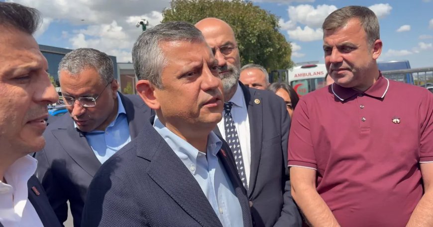 Özgür Özel'den İmamoğlu'na destek