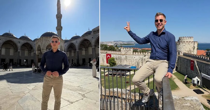 NATO Zirvesi öncesi İstanbul turu. Macaristan Başbakanı turist oldu