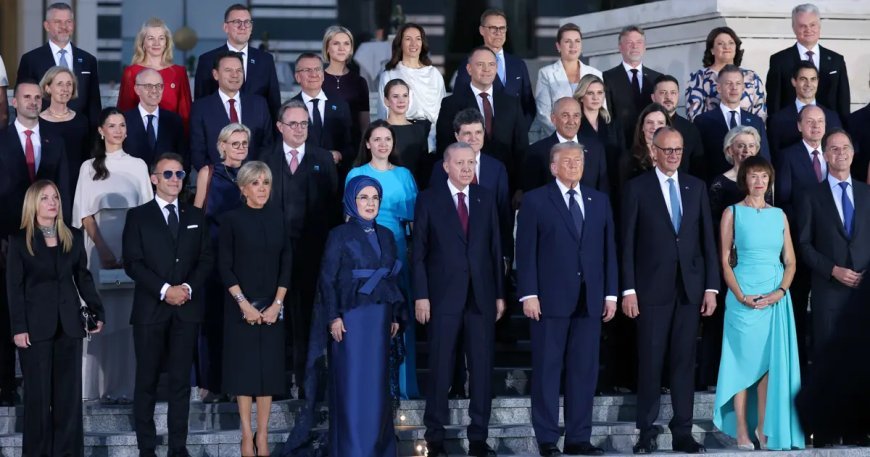Tarihi NATO Zirvesi'nde ikinci gün. Liderler zirve için Beştepe'de