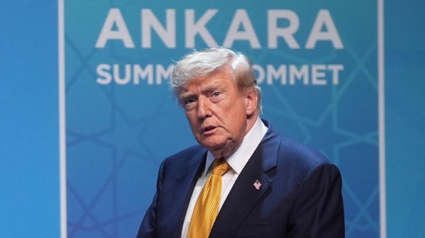 ABD Başkanı Donald Trump Ankara'dan ayrıldı
