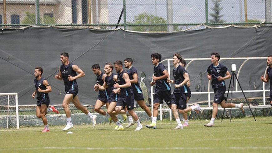 Erzurumspor FK, yeni sezon hazırlıklarının ilk etabını tamamladı