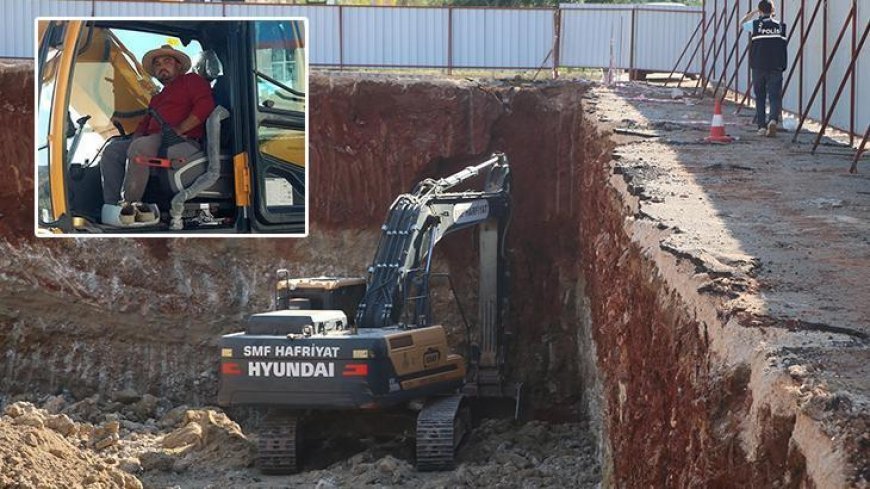 Denizli’de göçük altında kalan kepçe operatörü hayatını kaybetti