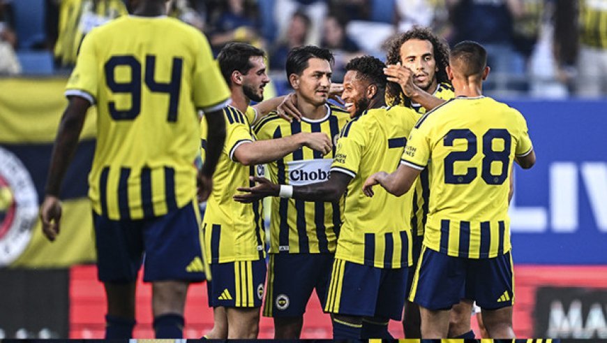 Fenerbahçe Avusturya'daki son hazırlık maçında LASK ile karşılaşacak!