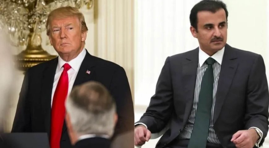 Trump'tan Katar'a taziye mesajı! Emir Şeyh Temim ile görüştü