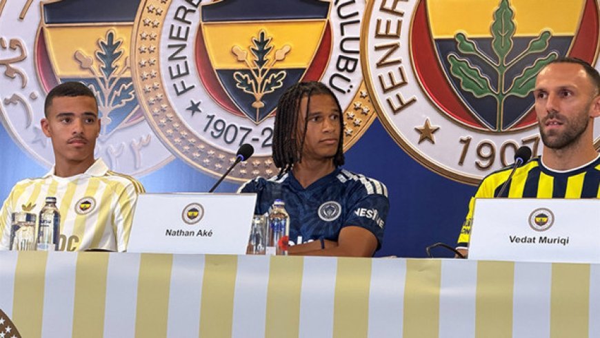 Fenerbahçe Muriqi, Ake ve Greenwood ile sözleşme imzaladı: 'Şampiyon olup tarih yazabiliriz!'