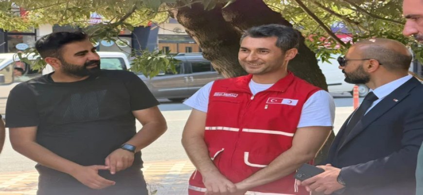 KIZILAY ÇERKEZKÖY'DE YENİ HİZMET NOKTASI İÇİN ÇALIŞMALAR HIZ KAZANDI