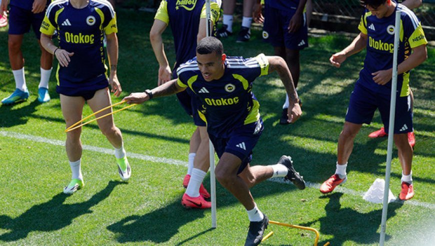 Mason Greenwood Fenerbahçe'de ilk antrenmanına çıktı!