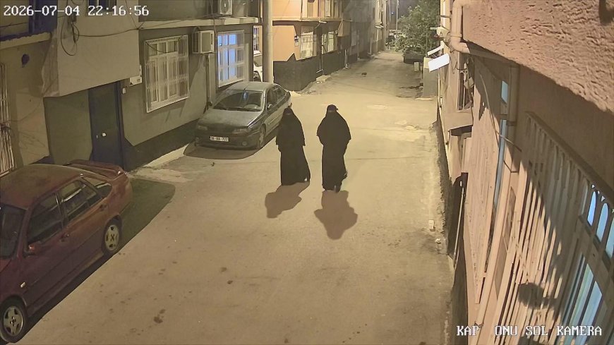 Adana'da çarşaflı hırsızlık! Kameralara yakalandılar: 1 gün önceden plan yaptıkları ortaya çıktı