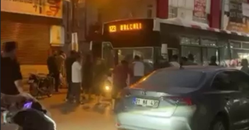 10 kişi belediye otobüsü şoförüne saldırdı