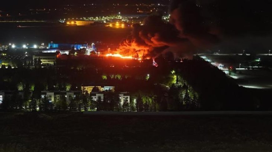 Eskişehir TEI'de yangın! Savunma Sanayii Başkanı Haluk Görgün: Kontrol altına alındı